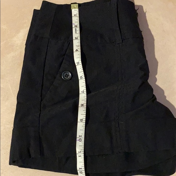Black polyester shorts - Picture 4 of 4